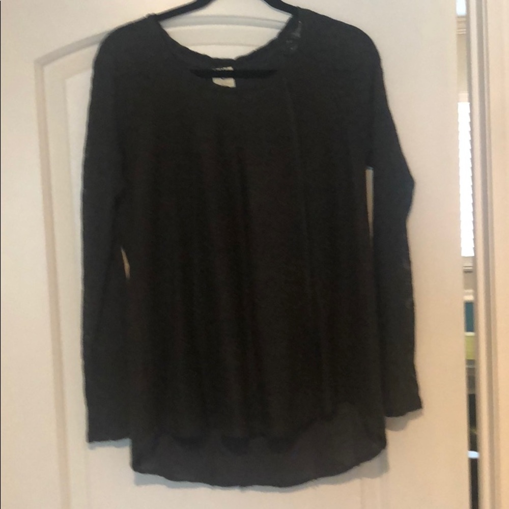 Sweater Grey From Anthropologie